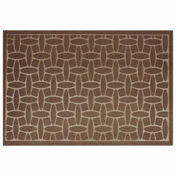 Коврик придверный 60х90см ВЕНГЕ грязезащитный, 430гр/м2, фактурный рисунок WELCOME, Л, 701056 - Премиум Сервис