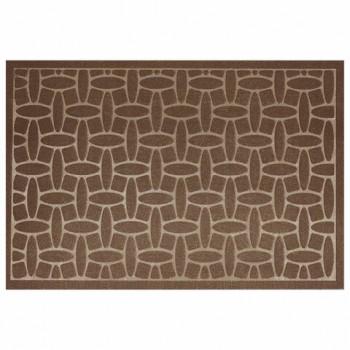 Коврик придверный 60х90см ВЕНГЕ грязезащитный, 430гр/м2, фактурный рисунок WELCOME, Л, 701056 - Премиум Сервис