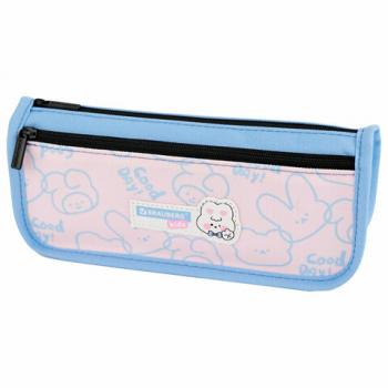 Пенал мягкий BRAUBERG KIDS, 2 отделения, полиэстер, Bunny, 22x10x6 см, 273552 - Премиум Сервис