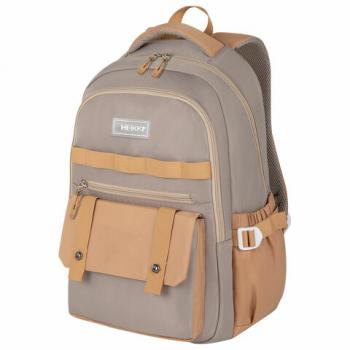 Рюкзак HEIKKI GOODLY (ХЕЙКИ) универс., 2 отд, отд. для ноутбука, бежевый, 46x33x18см, 273868 - Премиум Сервис