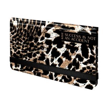 Еженедельник датированный 2026 с резинкой 171х93мм, BRAUBERG, твердый, УФ-ЛАК, 64л., "Леопард", 117356 - Премиум Сервис