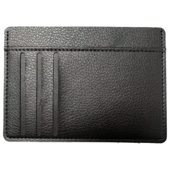 Картхолдер для трех карт с двумя дополнительными карманами, 12*8,6 см, черный, BRAUBERG, 238763 - Премиум Сервис