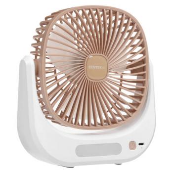 Вентилятор настольный CENTEK CT-5041, USB питание, 3 режима, d=10 см, 5 Вт, белый - Премиум Сервис
