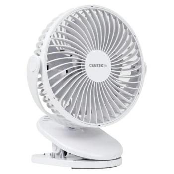 Вентилятор настольный CENTEK CT-5045, 4 режима, d=15 см, 5 Вт, белый - Премиум Сервис