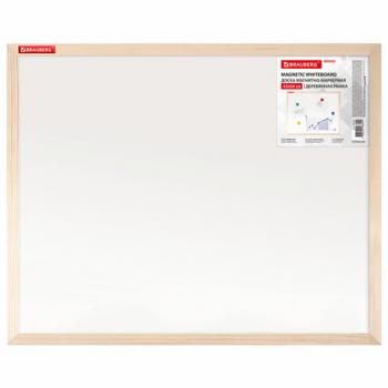 Доска магнитно-маркерная 45х60 см, деревянная рамка, BRAUBERG Standard, 238794 - Премиум Сервис