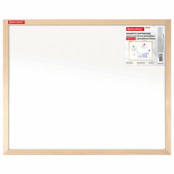 Доска магнитно-маркерная 50х70 см, деревянная рамка, BRAUBERG Standard, 238795 - Премиум Сервис