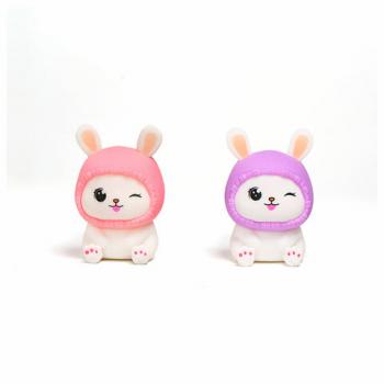 Игрушка-антистресс "МИЛЫЙ ЗАЙКА", 10,5 см, ассорти, 2 цвета, дисплей, JOLLY JOT (ДЖОЛЛИ ДЖОТ), 665794 - Премиум Сервис