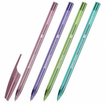 Ручка шариковая BRAUBERG X-30 COLOR MIX, СИНЯЯ, пишущий узел 1 мм, линия письма 0,5 мм, 144335 - Премиум Сервис