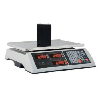 Весы торговые MERCURY M-ER 327-32.5 LED (0,1-32 кг), дискретность 5 г, платформа 325x230 мм, без стойки - Премиум Сервис