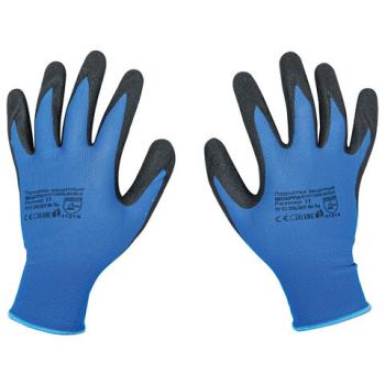 Перчатки нейлоновые SCAFFA Механик, нитриловое покрытие песочной структуры (облив), р, 00-00012439 - Премиум Сервис