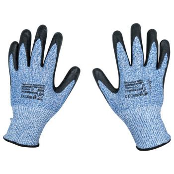 Перчатки нейлоновые SCAFFA Рубеж Нит С, HPPE защита от порезов, нитриловое покрытие,, 00-00011902 - Премиум Сервис