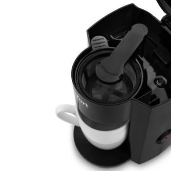 Кофеварка капельная KITFORT КТ-763, 350Вт, объем 0,15 л, черная - Премиум Сервис