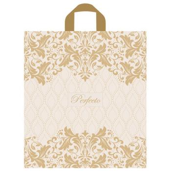 Пакет с петлевой ручкой ПВД, 42х46см, "Перфекто Мин", 95мкм, ШК0667, н00255294 - Премиум Сервис