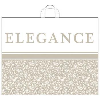 Пакет с петлевой ручкой ПНД, 55х70см, "Изысканный беж", 50мкм, ШК2574, н00112815 - Премиум Сервис