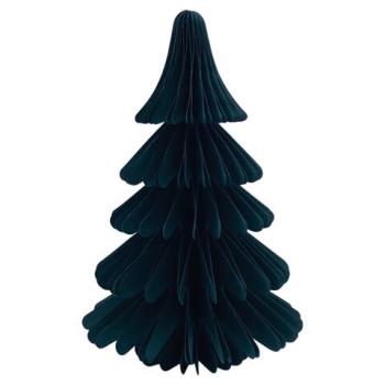 Украшение новогоднее интерьерное из бумаги, "Елочка", 20 см, изумрудный цвет, ЗОЛОТАЯ СКАЗКА, 592600 - Премиум Сервис