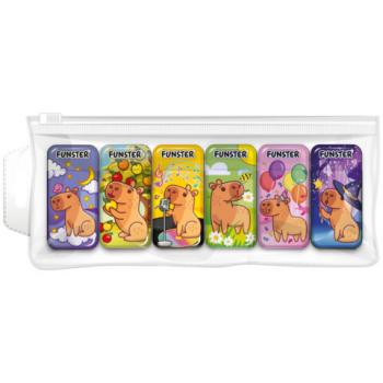 Корректирующая лента FUNSTER, 5мм х 5м, КОМПЛЕКТ 6 штук, пенал с zip lock замком, 273021 - Премиум Сервис