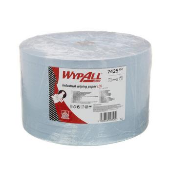 Бумага протирочная KIMBERLY-CLARK Wypall L30, 750л/рулон, 23х38см, 3-слойная, голубая, 7425 - Премиум Сервис