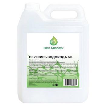 Средство дезинфицирующее Перекись водорода 6% 5л ЛЮИР - Премиум Сервис