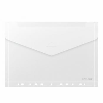 Папка-конверт с перфорацией А4, BRAUBERG "UNIVERSAL", КОМПЛЕКТ 10 шт., прозрачная, 0,15 мм, 273078 - Премиум Сервис