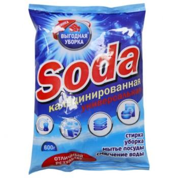 Сода кальцинированная 600г ВЫГОДНАЯ УБОРКА, РЕНЕССАНС КОСМЕТИК, МИНПРОМТОРГ, ш/к 3472, 2959 - Премиум Сервис