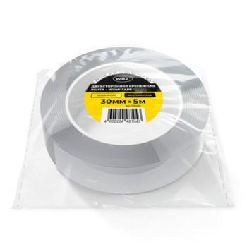 Многоразовая двухсторонняя прозрачная крепежная лента Скотч NANO tape 5 м x 3 см, толщина 1 мм, WBZ, 700426 - Премиум Сервис