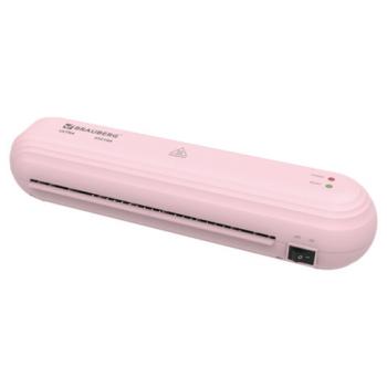 Ламинатор BRAUBERG ULTRA PM235P, РОЗОВЫЙ, формат A4, толщина пленки 60-150 мкм, скорость 30 см/мин, 532186 - Премиум Сервис