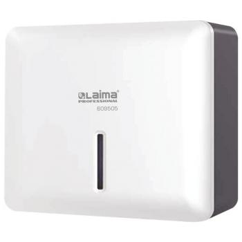 Диспенсер для полотенец LAIMA PROFESSIONAL SUPER (Система H2), Z-сложения, ABS-пластик, белый, 609505 - Премиум Сервис