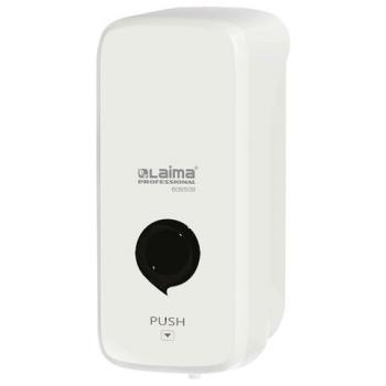 Дозатор для жидкого мыла LAIMA PROFESSIONAL PREMIUM, НАЛИВНОЙ, 1 л, белый, ABS-пластик, 609509 - Премиум Сервис