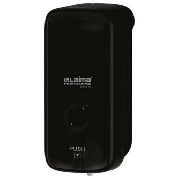 Дозатор для жидкого мыла LAIMA PROFESSIONAL PREMIUM BLACK, НАЛИВНОЙ, 1 л, черный, ABS-пластик, 609519 - Премиум Сервис
