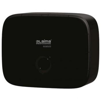 Диспенсер для полотенец LAIMA PROFESSIONAL PREMIUM BLACK (Система H2), Z-сложения, черный, ABS-пластик, 609522 - Премиум Сервис