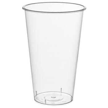 Стакан одноразовый 500мл пластиковый матовый Bubble Cup, СВЕРХПЛОТНЫЙ, ВЗЛП, ШК5407, 1021П - Премиум Сервис