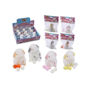 Игрушка-антистресс "ЗАИНЬКА", 8 см, ассорти 4 цвета, дисплей, JOLLY JOT (ДЖОЛЛИ ДЖОТ), 665800 - Премиум Сервис