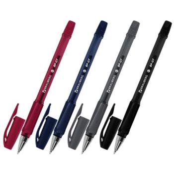 Ручка шариковая BRAUBERG "BP-GT VIVID", СИНЯЯ, корпус ассорти, пишущий узел 0,7 мм, линия письма 0,35 мм, 144502 - Премиум Сервис