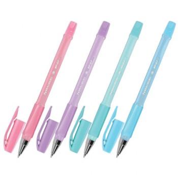 Ручка шариковая BRAUBERG "BP-GT PASTEL", СИНЯЯ, корпус ассорти, пишущий узел 0,7мм, линия письма 0,35 мм, 144503 - Премиум Сервис