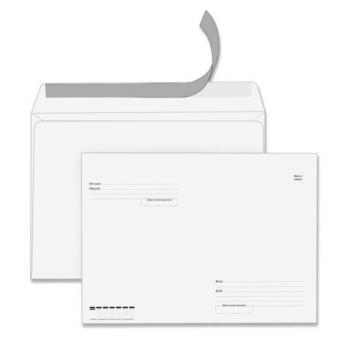 Конверты С4 (229х324мм), отрывная лента, "Куда-Кому", 100г/м2, КОМПЛЕКТ 500шт, STAFF, 118667 - Премиум Сервис