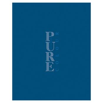 Тетрадь А5 96 л., HATBER-ECO, скоба, офсет №2, ЭКОНОМ, клетка, обложка картон, PURE Colour, Голубика, 092123, 96Т5C1_34813 - Премиум Сервис