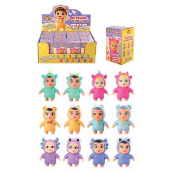 Игрушка-антистресс "МАЛЫШОК В КОСТЮМЧИКЕ", ассорти 6 видов, дисплей, JOLLY JOT (ДЖОЛЛИ ДЖОТ), 665786 - Премиум Сервис