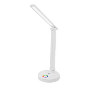 Настольная лампа светильник ночник SONNEN RG-001, LED, 6 Вт, 3 режима, RGB подсветка, белый, 238774 - Премиум Сервис