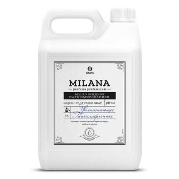 Мыло жидкое парфюмированное гипоаллергенное 5л GRASS MILANA "Черный перец, амбра и нероли", 125710 - Премиум Сервис