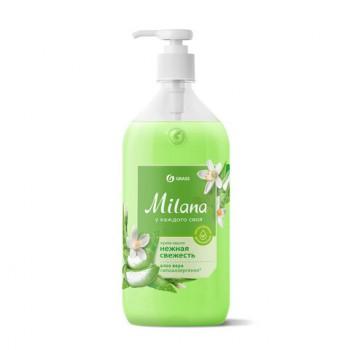 Мыло-крем жидкое гипоаллергенное 1л GRASS MILANA "Алоэ Вера", дозатор, 126601 - Премиум Сервис