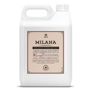 Мыло-крем жидкое гипоаллергенное 5л GRASS MILANA PROFESSIONAL "Масло хлопка", 125646 - Премиум Сервис