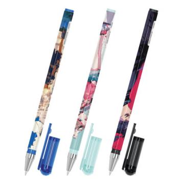 Ручка шариковая с принтом FUNSTER STICK "ANIME", СИНЯЯ, SOFT TOUCH покрытие, узел 0,7 мм, линия 0,35 мм, 144392 - Премиум Сервис