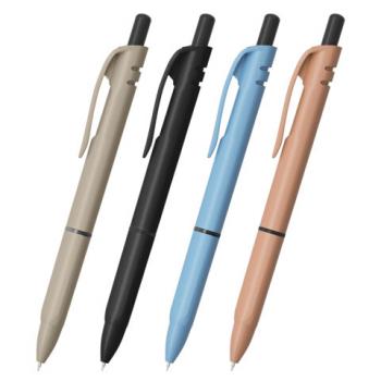 Ручка шариковая автоматическая с грипом BRAUBERG "MORANDI COLOR", СИНЯЯ, пишущий узел 0,5 мм, линия письма 0,3 мм, 144494 - Премиум Сервис