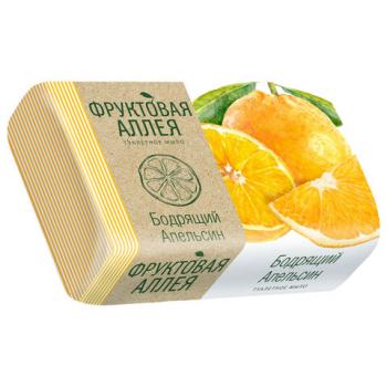 Мыло туалетное 90г ФРУКТОВАЯ АЛЛЕЯ "Апельсин", ш/к 04041, 521-2 - Премиум Сервис