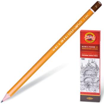 Карандаш чернографитный KOH-I-NOOR 1500, F, 150000F01170RU - Премиум Сервис