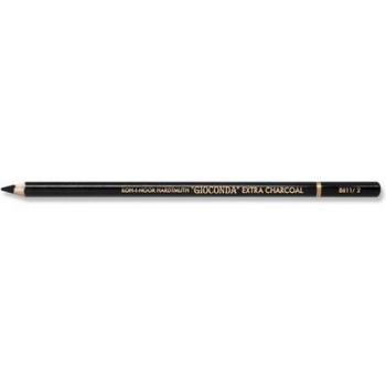 Карандаш угольный KOH-I-NOOR, 1шт., "Gioconda" EXTRA, черный, B, 8811002003KS - Премиум Сервис