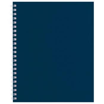 Тетрадь А5 96л. HATBER гребень, клетка, Soft-touch ламинация, SoloMatte_Сапфир, 09287, 96Т5лВ1гр - Премиум Сервис