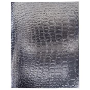 Тетрадь бумвинил А5 96л. скоба, офсет №1, клетка, с полями, HATBER, СЕРЕБРО Metallic, 96Т5бвВ1 - Премиум Сервис