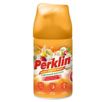 Сменный баллон 250мл PERKLIN "Райский десерт", для автоматических освежителей, универсальный, 609801 - Премиум Сервис