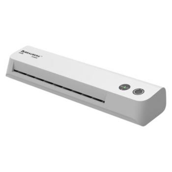 Ламинатор BRAUBERG JET 230W БЕЛЫЙ компактный, А4, 60-150 мкм, скорость 25 см/мин, 532859 - Премиум Сервис